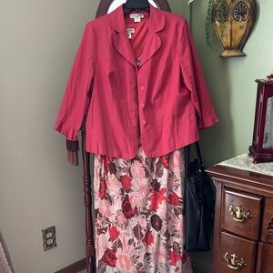 Lady Dorby  Floral Pink dress with jacket